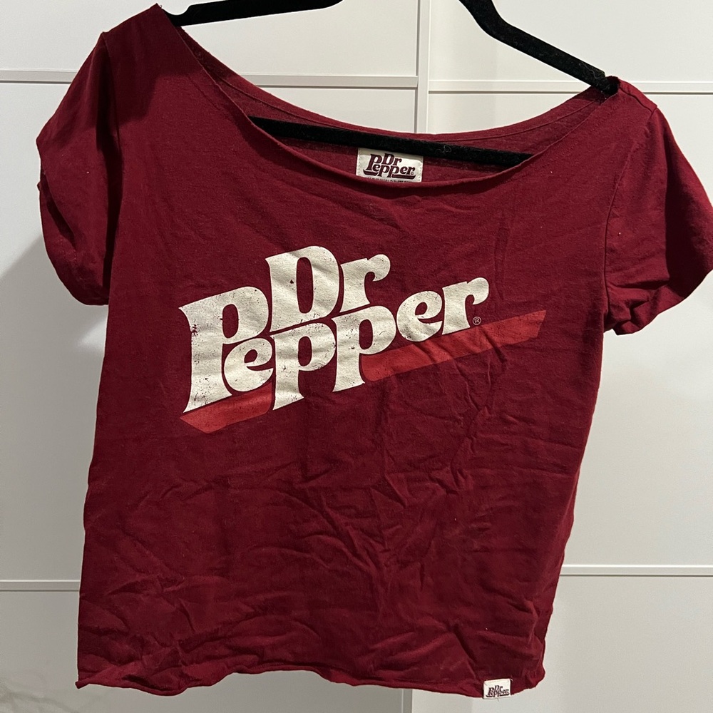 Dr Pepper Maroon T-Shirt